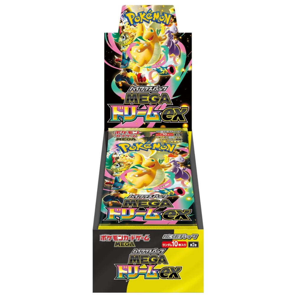 Pokémon Japanese MEGA Dream ex Booster Box – Hasty Cards