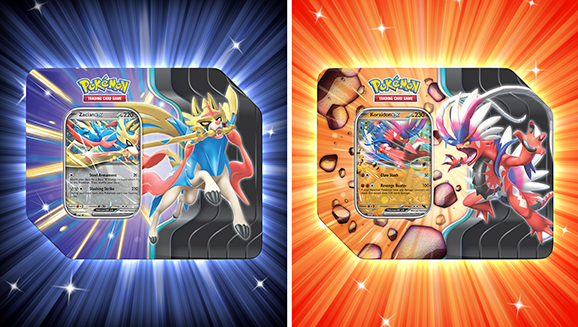 Pokémon Slashing Legends Tin