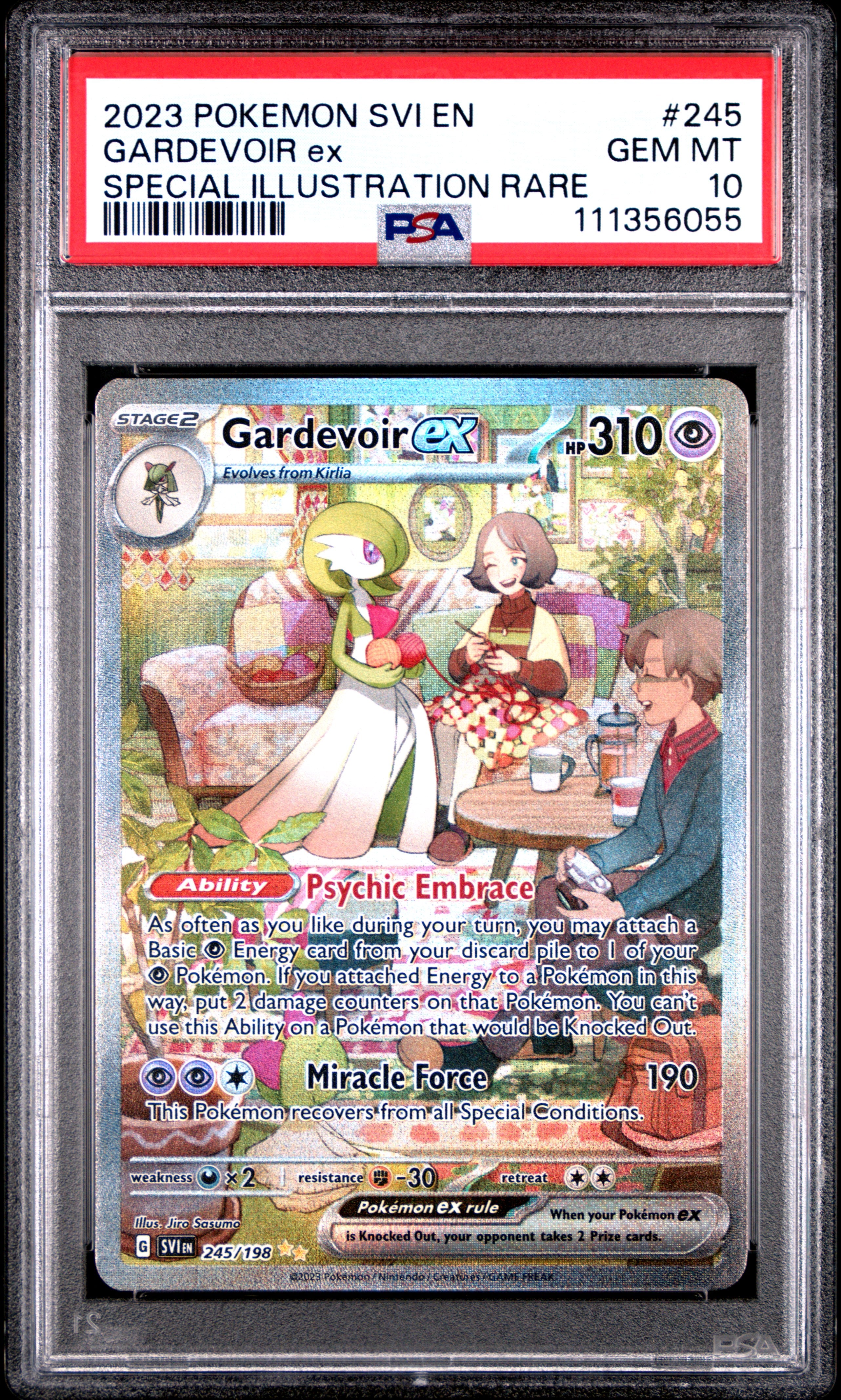 2023 POKEMON SVI EN-SCARLET & VIOLET #245 GARDEVOIR ex SPECIAL ILLUSTRATION RARE