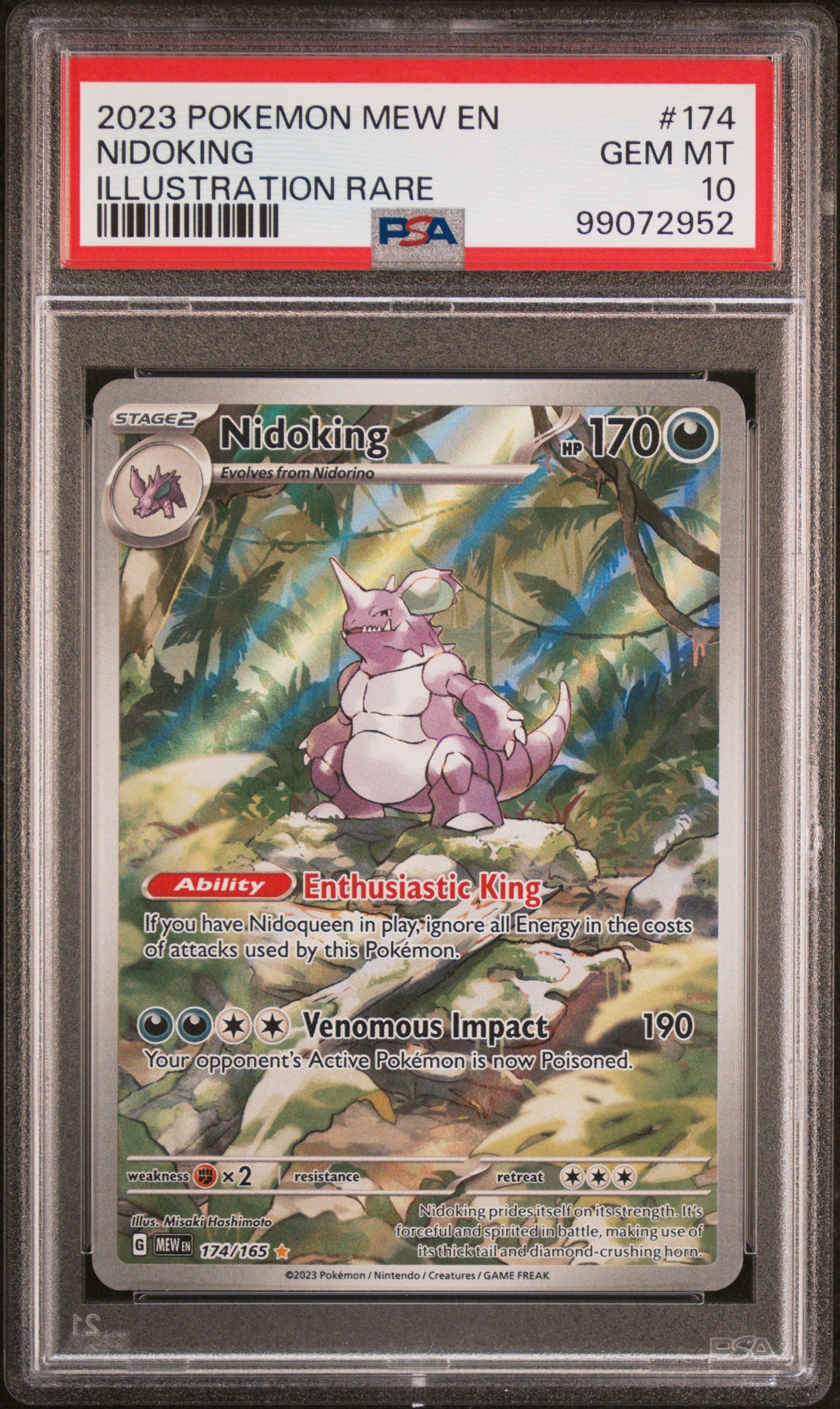 rare nidoking card 31/110 Non-Holo Legendary Collection Pokemon Near M Nidoking BREAK retains the attacks Pokemon Card - PL: Rising