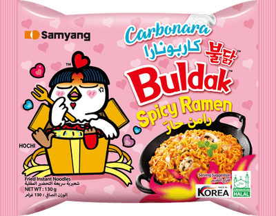 Samyang Buldak Carbonara - Single Packet (130g)