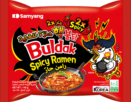 Samyang Buldak 2x Spicy - Single Packet (140g)