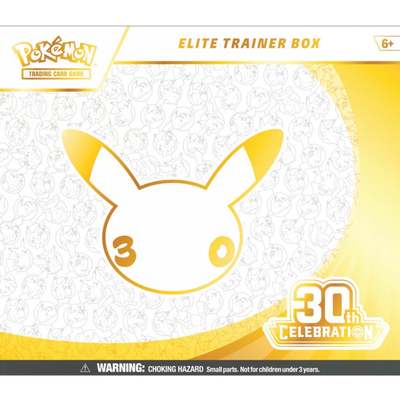 Pokemon - 30th Celebration - Elite Trainer Box (Pre-Order) LIMIT 2