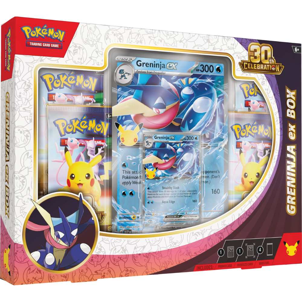 Pokemon - 30th Celebration - Greninja Ex Box (Pre-Order) LIMIT 2