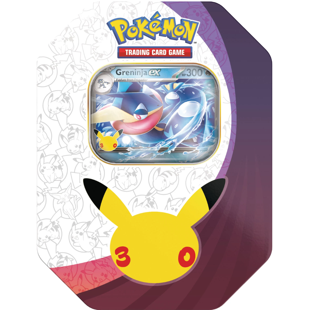 Pokemon - 30th Celebration - Greninja Ex Tin (Pre-Order) LIMIT 2