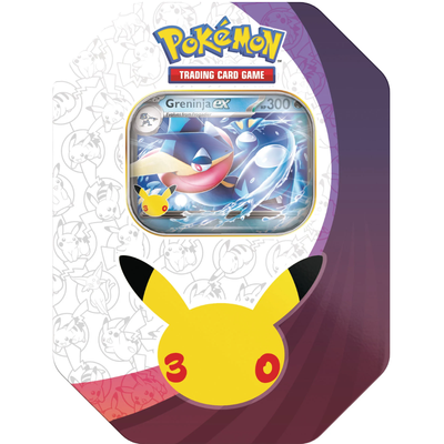 Pokemon - 30th Celebration - Greninja Ex Tin (Pre-Order) LIMIT 2