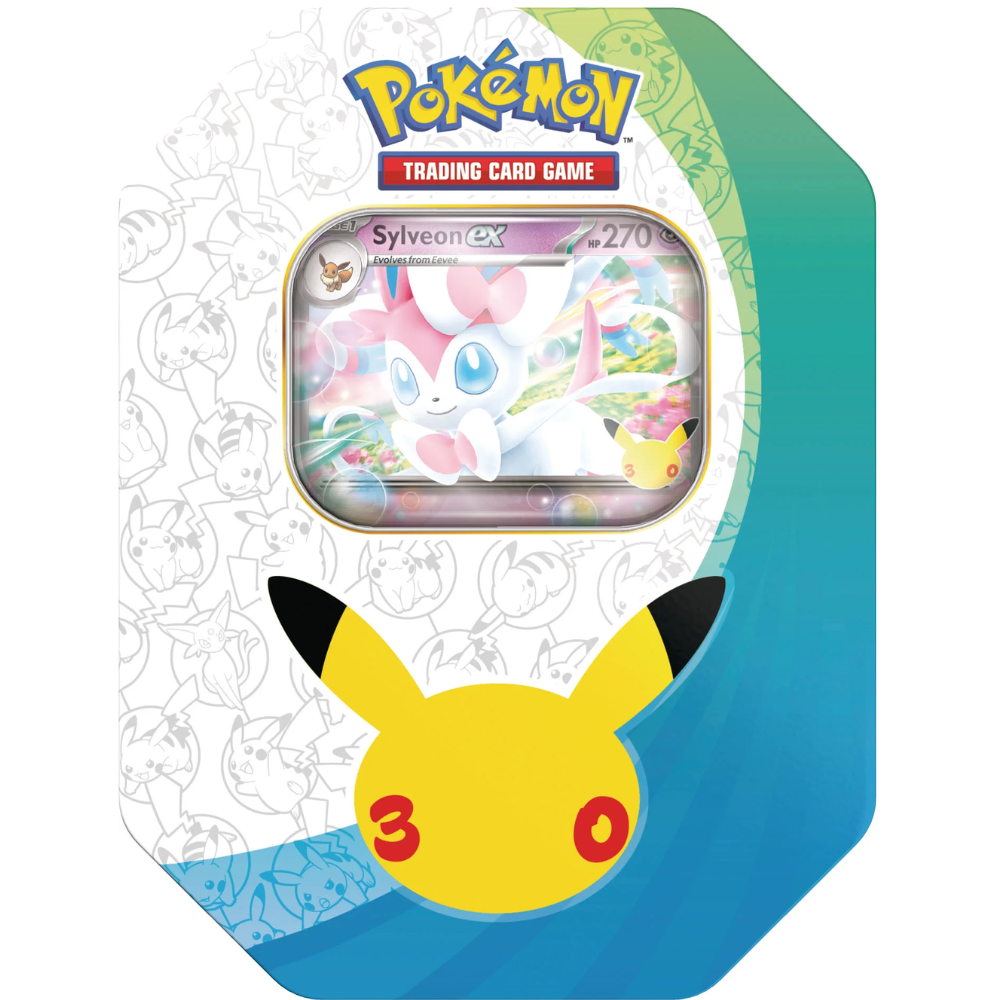 Pokemon - 30th Celebration - Sylveon Ex Tin (Pre-Order) LIMIT 2