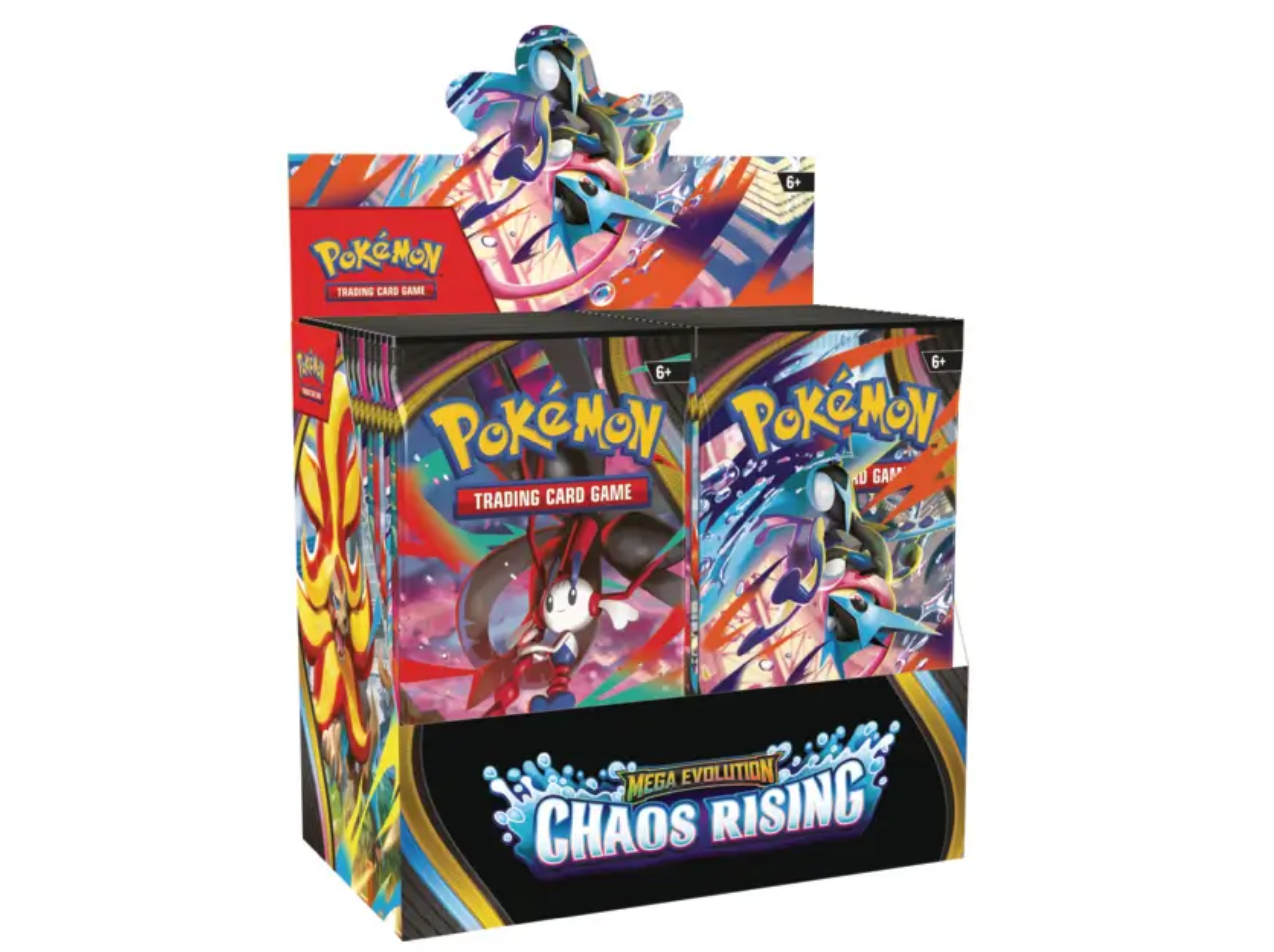 2020 booster box Pokemon Mega Evolution Chaos Rising Booster 6 Box Case