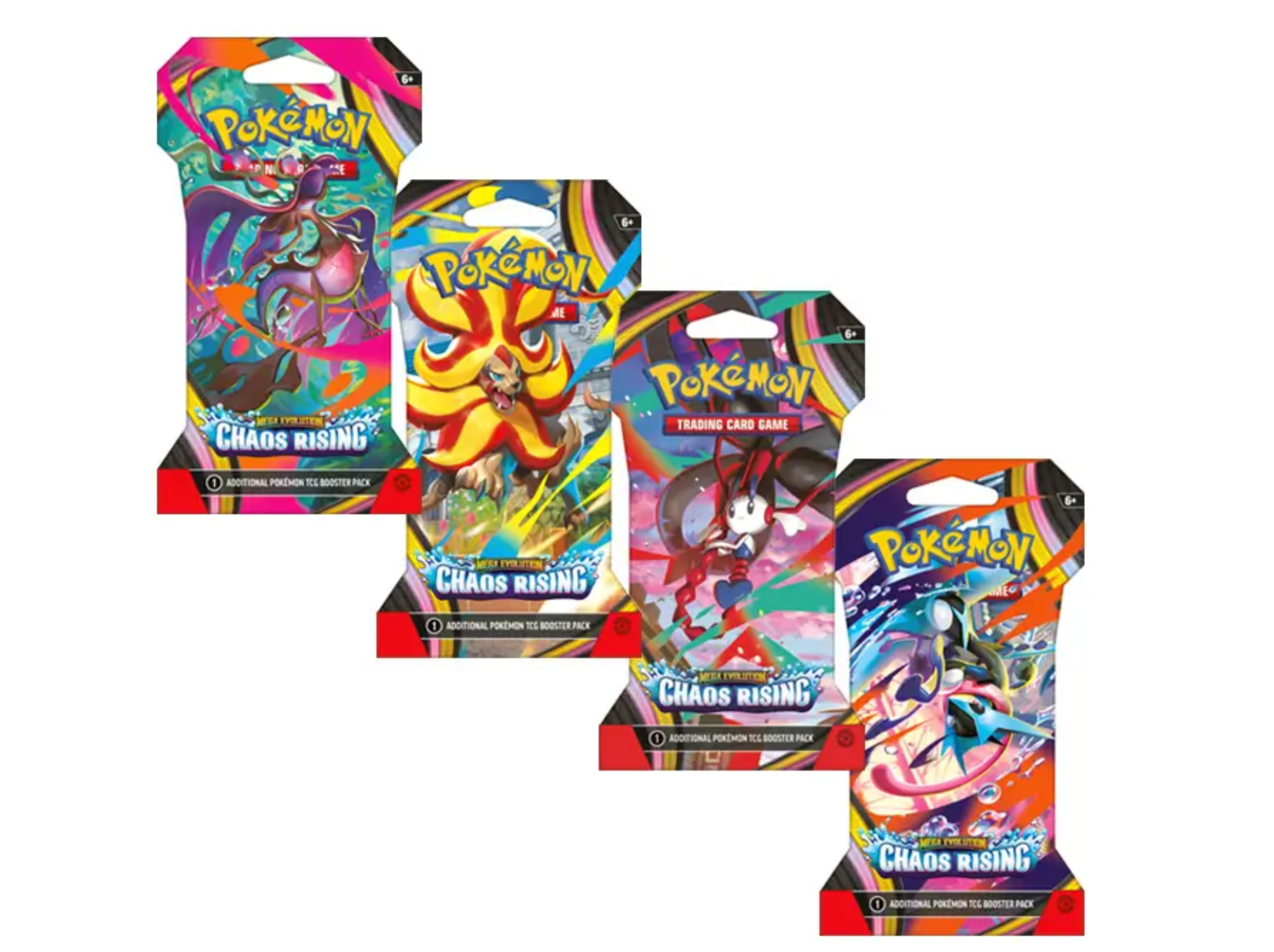 Pokémon - Mega Evolution - Chaos Rising - Sleeved Pack