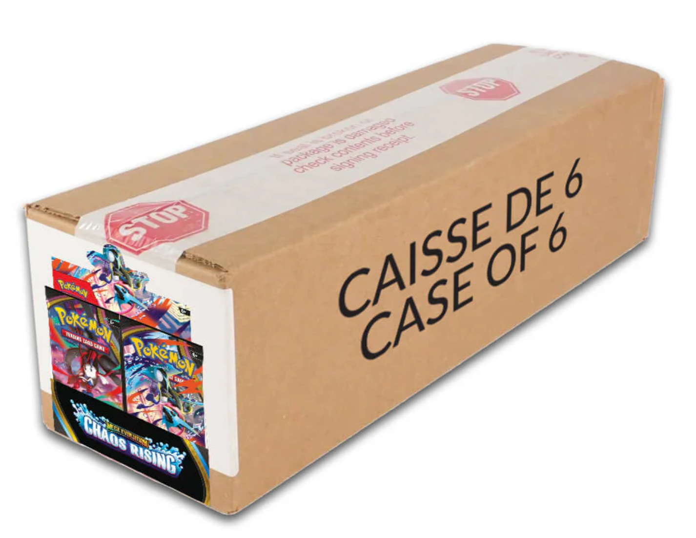 pokemon xy evolutions booster 6-box case Pokémon - Mega Evolutions - Chaos Rising