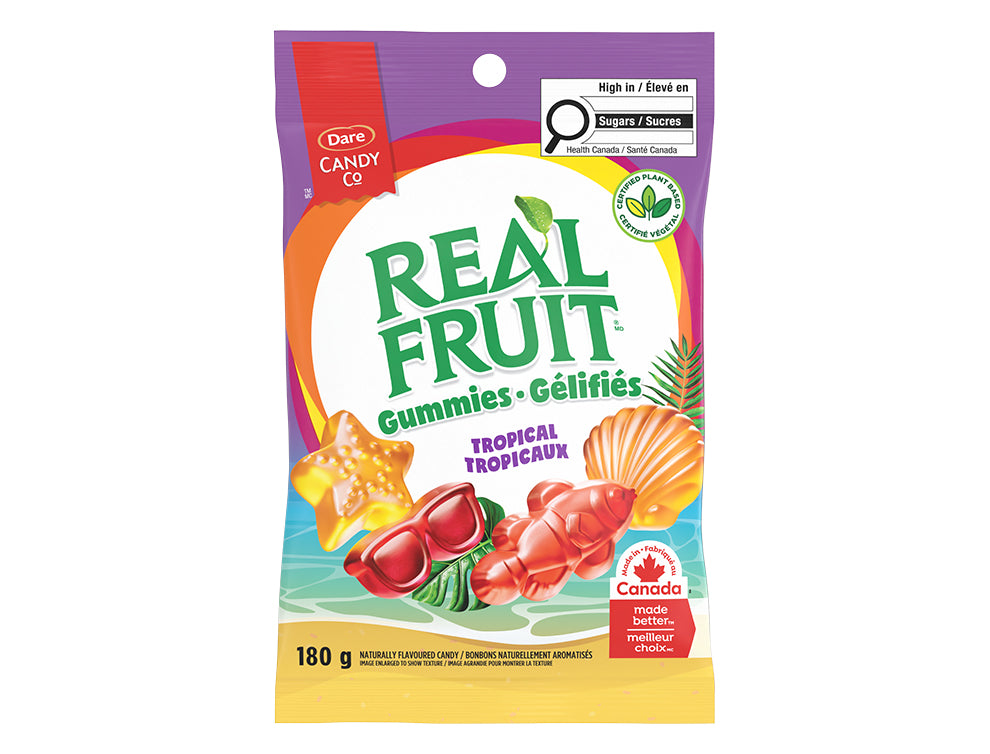 Real Fruit Gummies Tropical