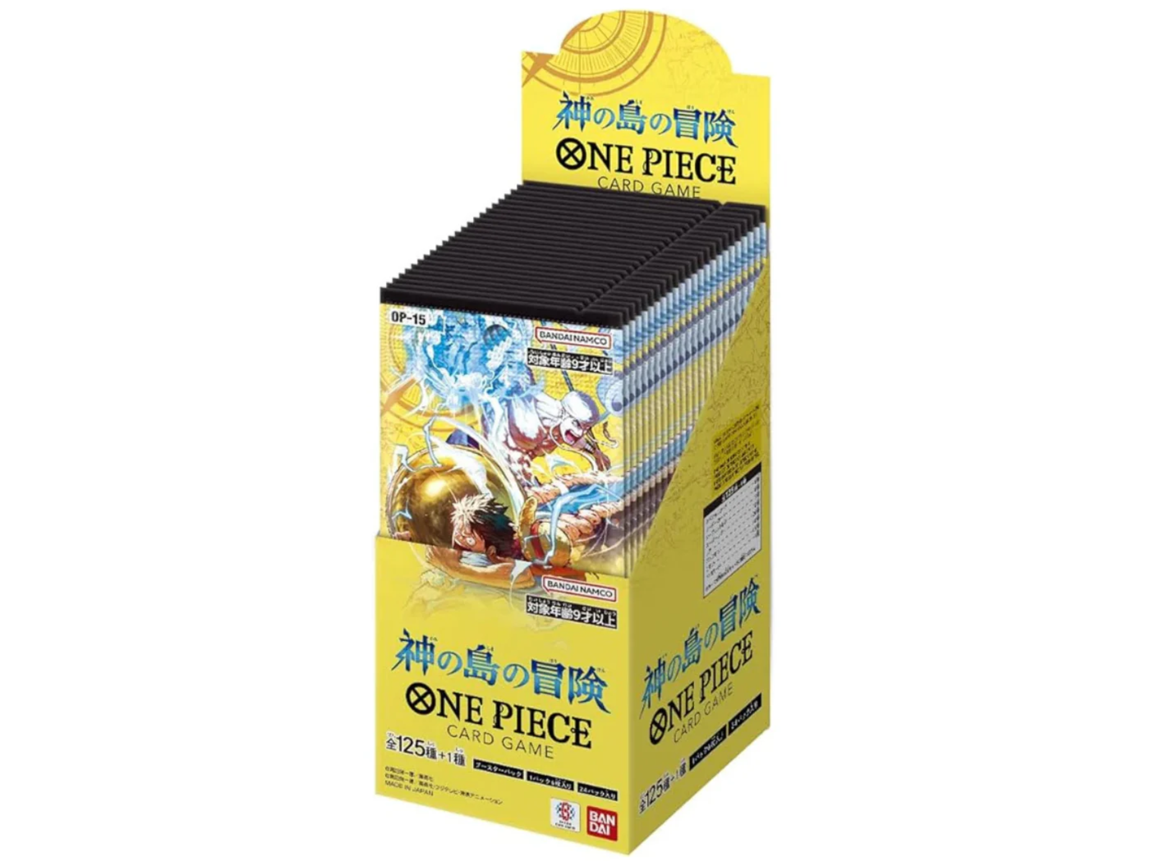 One Piece Japanese - OP 15 - ADVENTURE ON KAMI'S ISLAND - Booster Box
