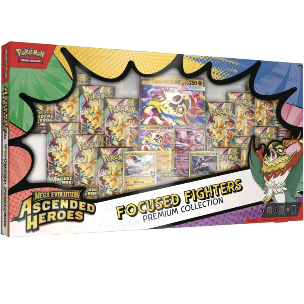 Pokemon - Mega Evolution - Ascended Heroes - Focused Fighters Premium Collection