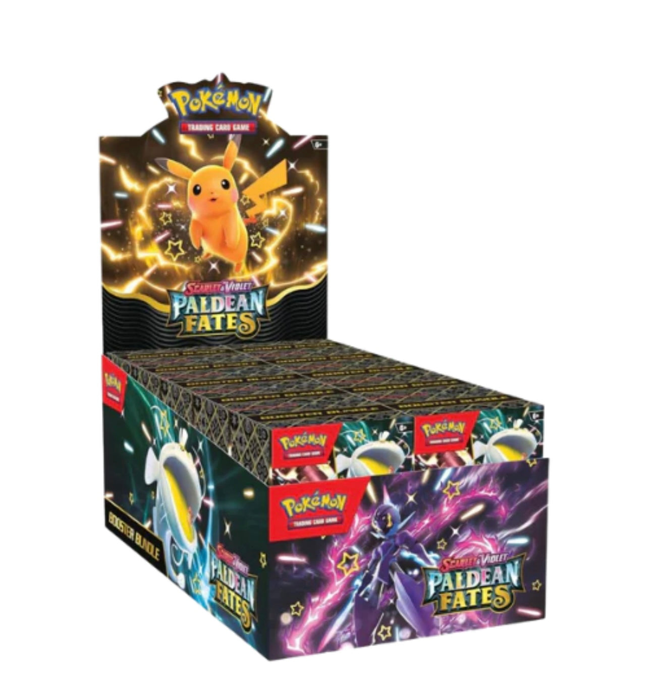 Paldean Fates Bundle Display