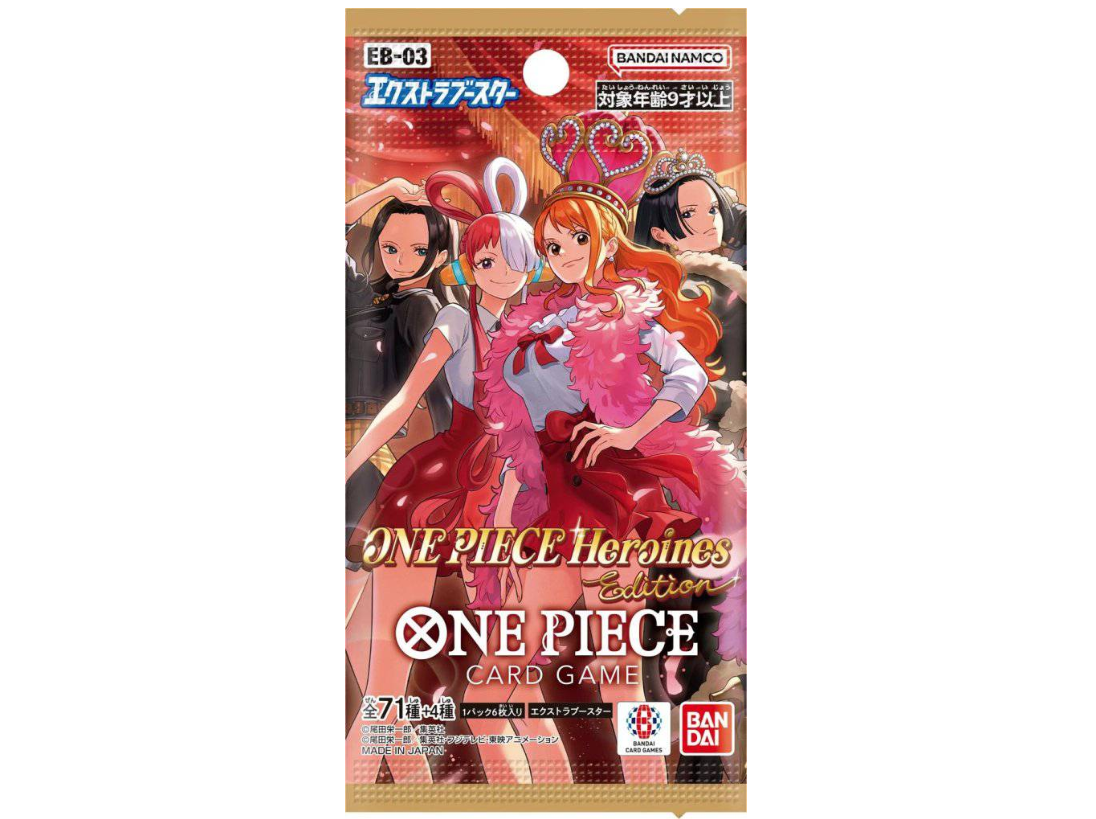 One Piece Japanese EB 03 - Heroines Edition - Booster Pack