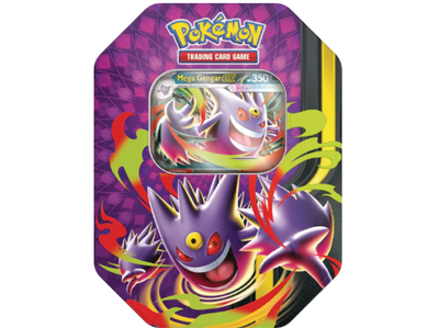 Pokemon Mega Moonlit Tin - Mega Gengar Ex (June 5th Release)