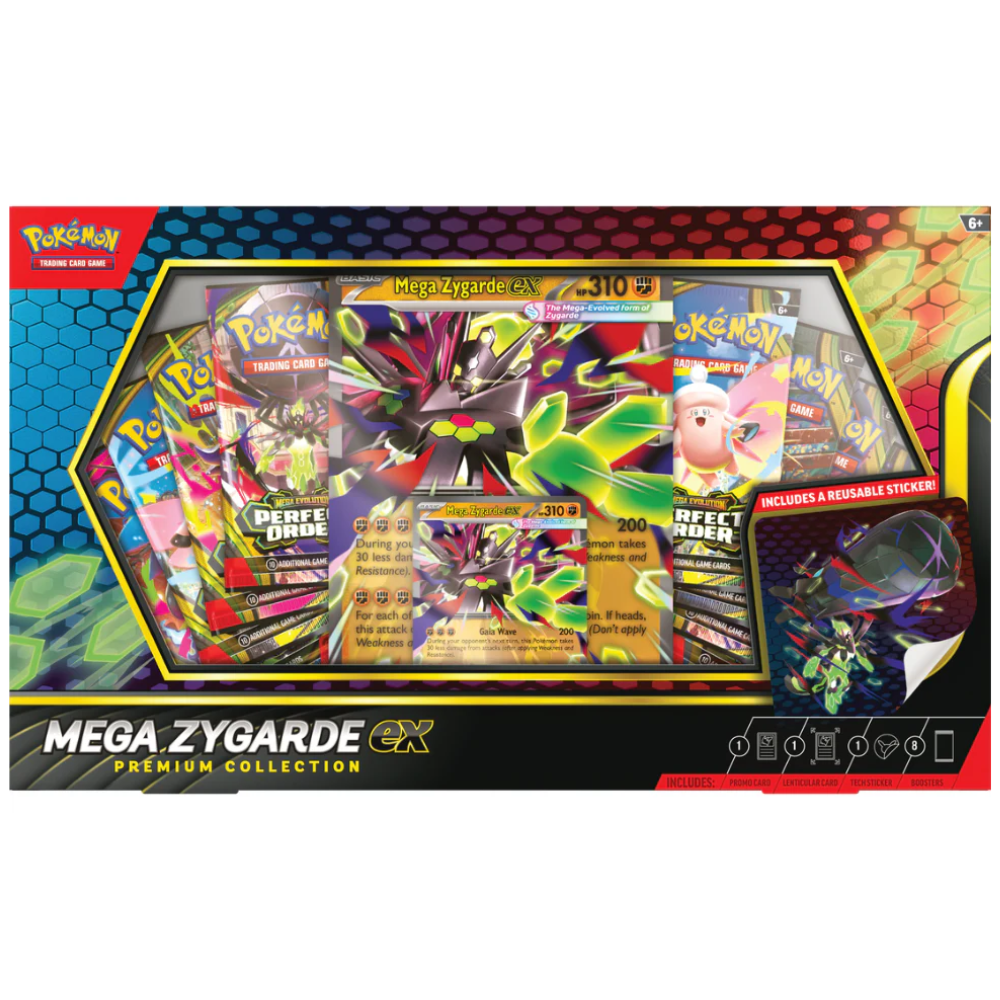 Pokémon - Mega Evolution - Perfect Order - Mega Zygarde ex Premium Collection