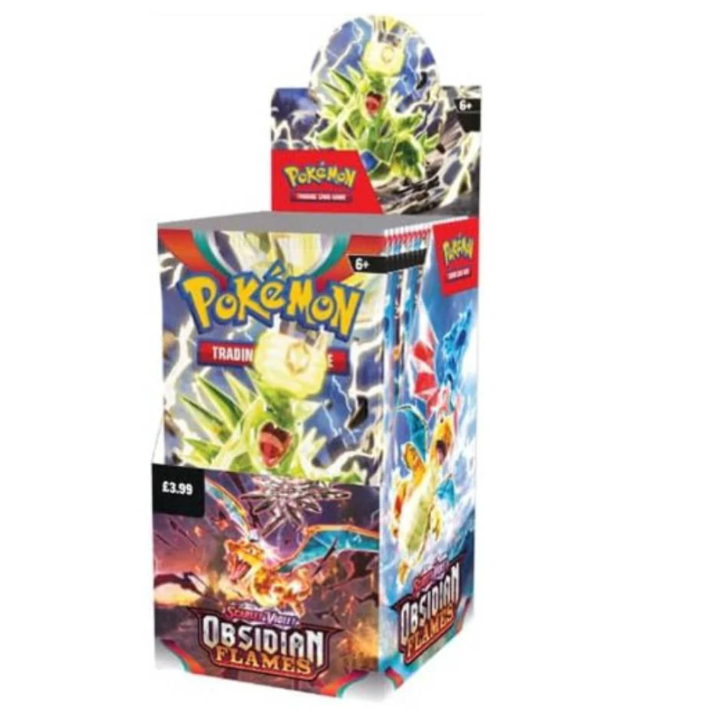 Obsidian Flames Half Booster Box