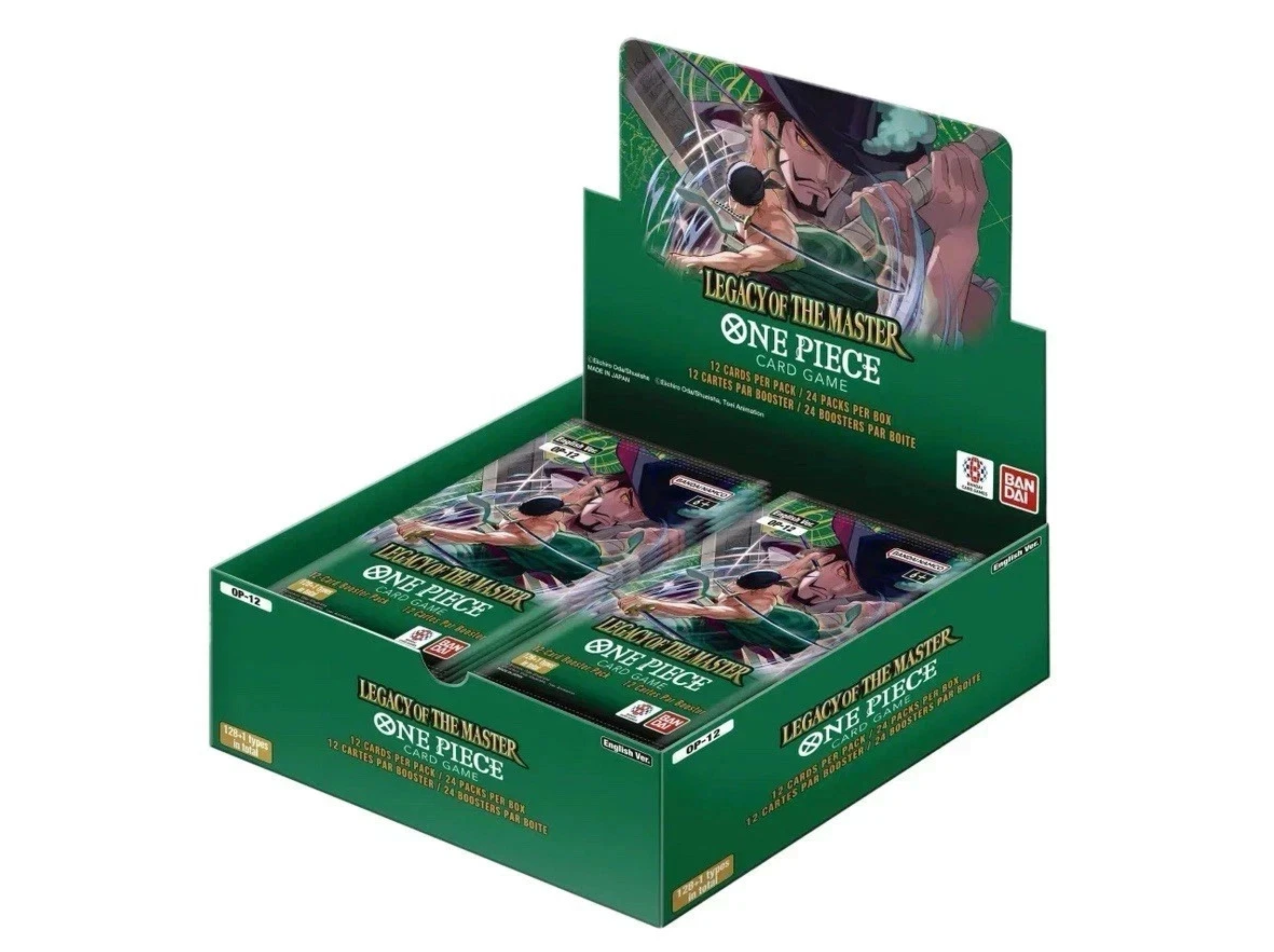 One Piece CG OP-12 Legacy of The Master Booster Box