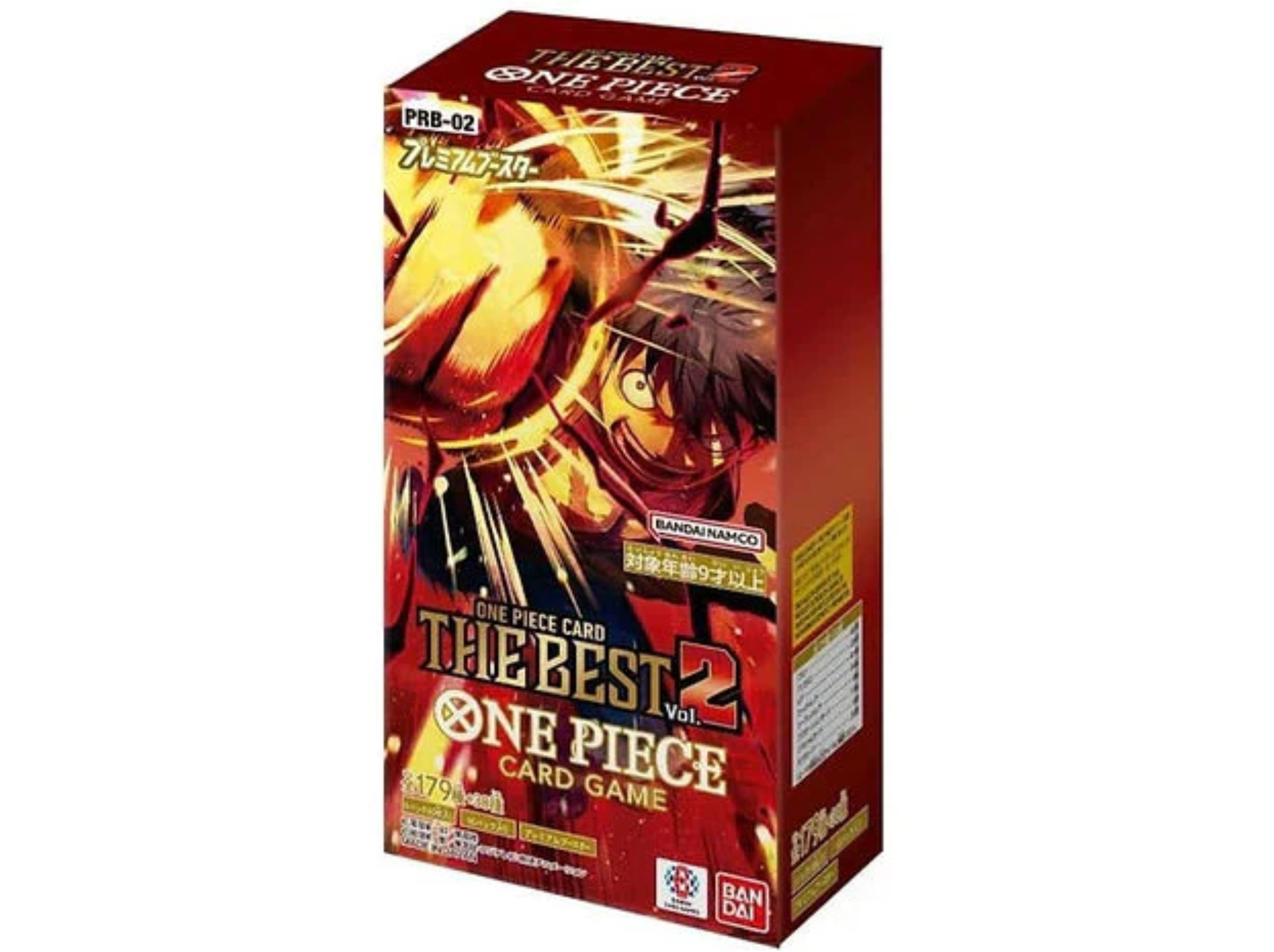 One Piece Japanese PRB-02 - The Best Vol.2 - Booster Box