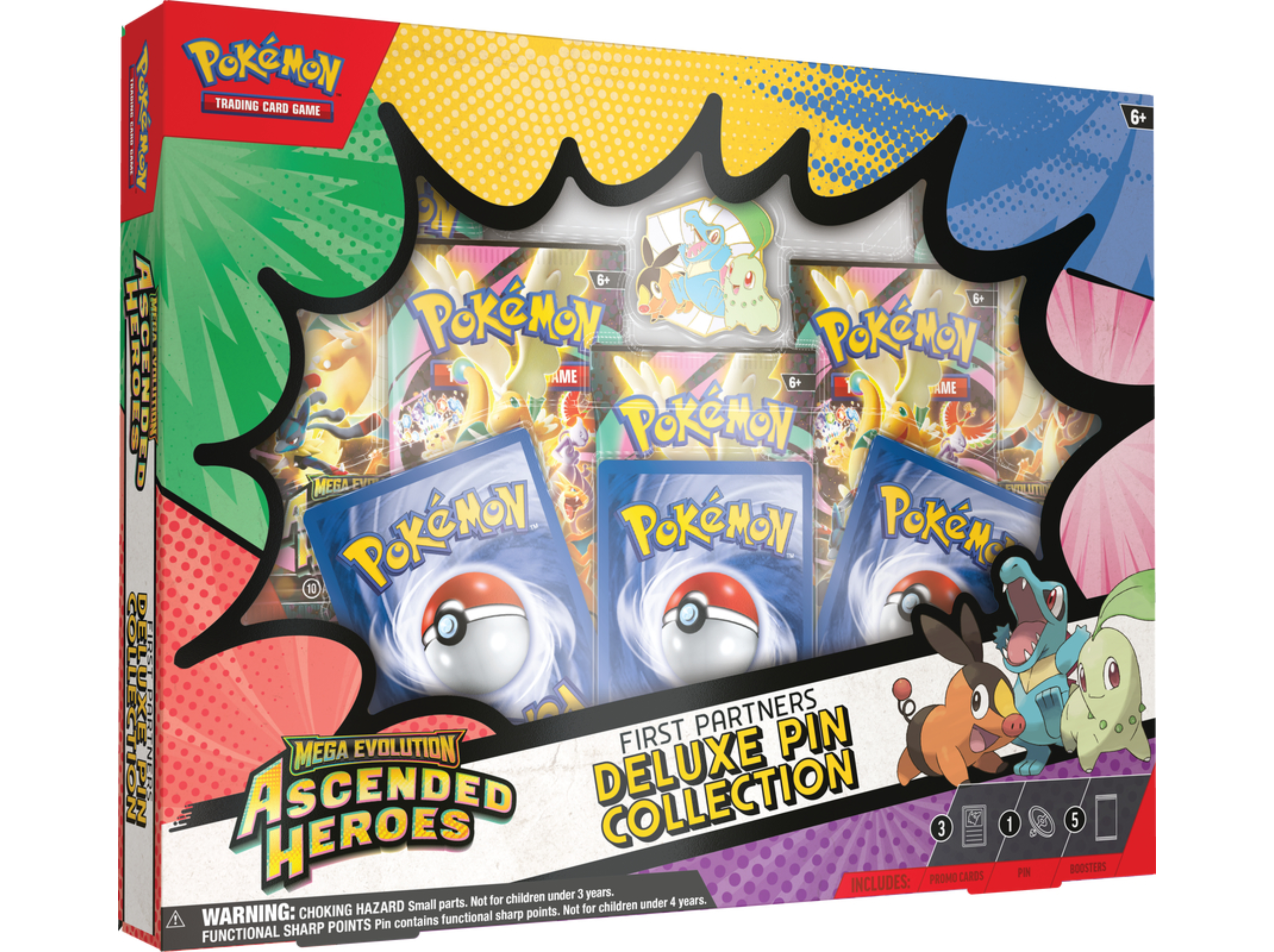 Pokemon - Mega Evolution - Ascended Heroes - Deluxe Pin Collection Limit 1