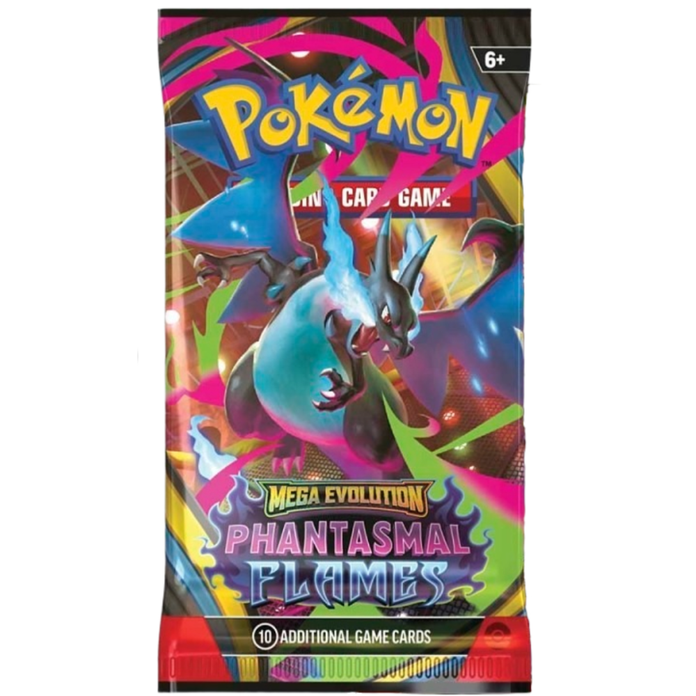 Pokemon TCG: Mega Evolution - Phantasmal Flames Booster Pack