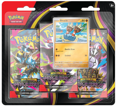 Pokémon - Mega Evolution - Pitch Black - 3-Pack LIMIT OF 3