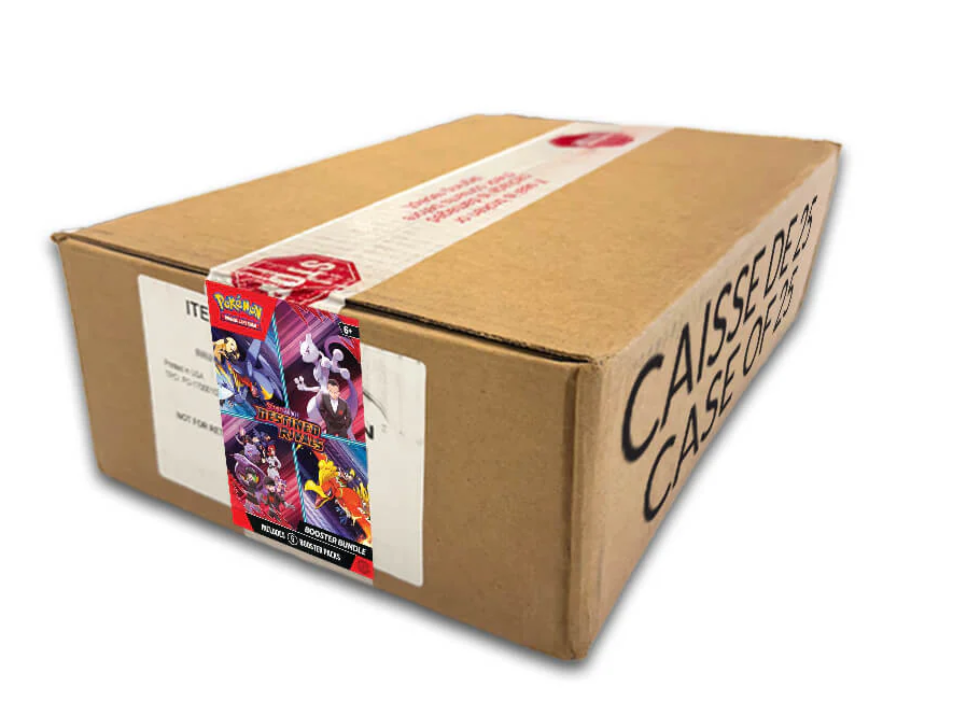 Pokémon - S&V - Destined Rivals - Booster Bundle Sealed Case (25 Count)