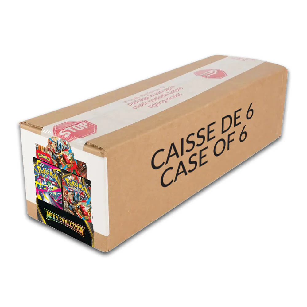 Pokmon - ME - Mega Evolution - Booster Box Sealed Case Hasty Cards Pokmon - ME - Mega Evolution - Booster Box Sealed Case Hasty Cards