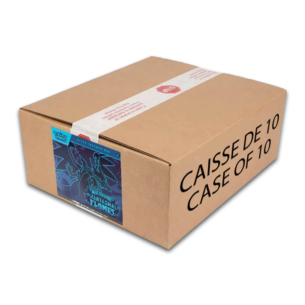 Pokémon - ME - Phantasmal Flames - Elite Trainer Box Sealed Case