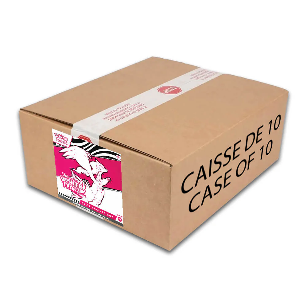 Pokémon - S&V - White Flare- Elite Trainer Box Sealed Case