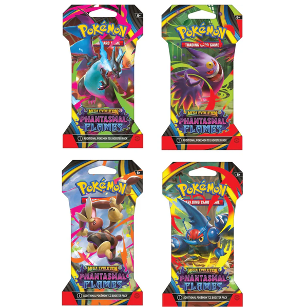 pokemon trading card game phantasmal flames booster box Pokemon TCG: Mega Evolution