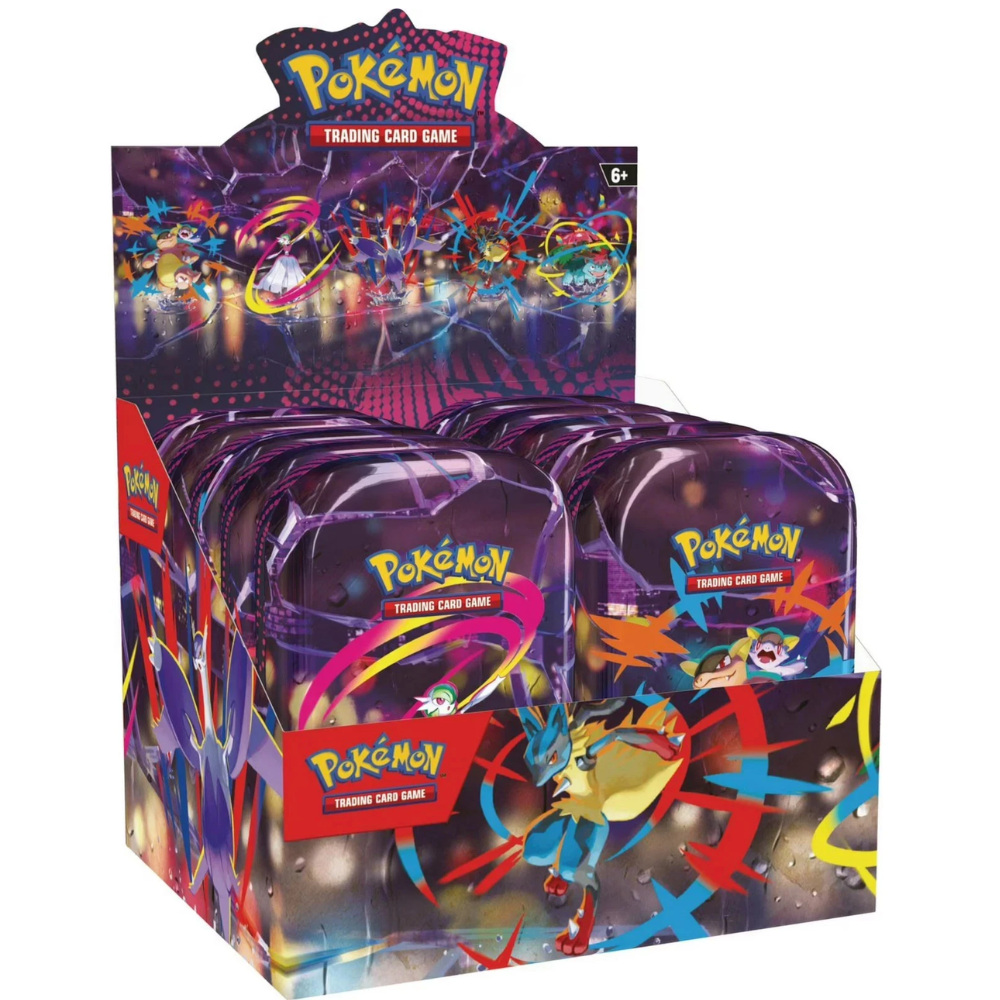 Pokemon TCG: Mega Evolutions Mega Heroes Mini Tin Display (10 Tins)
