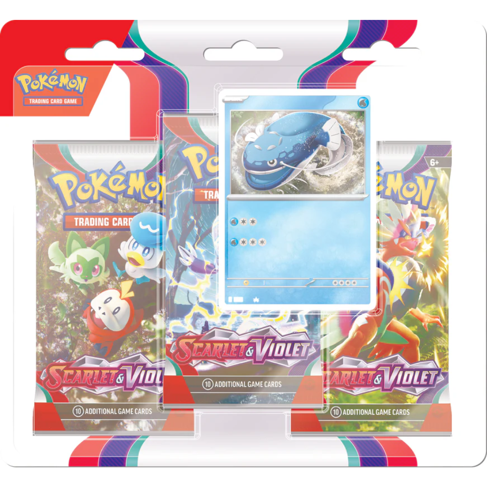 Scarlet & Violet 3 Pack Blister