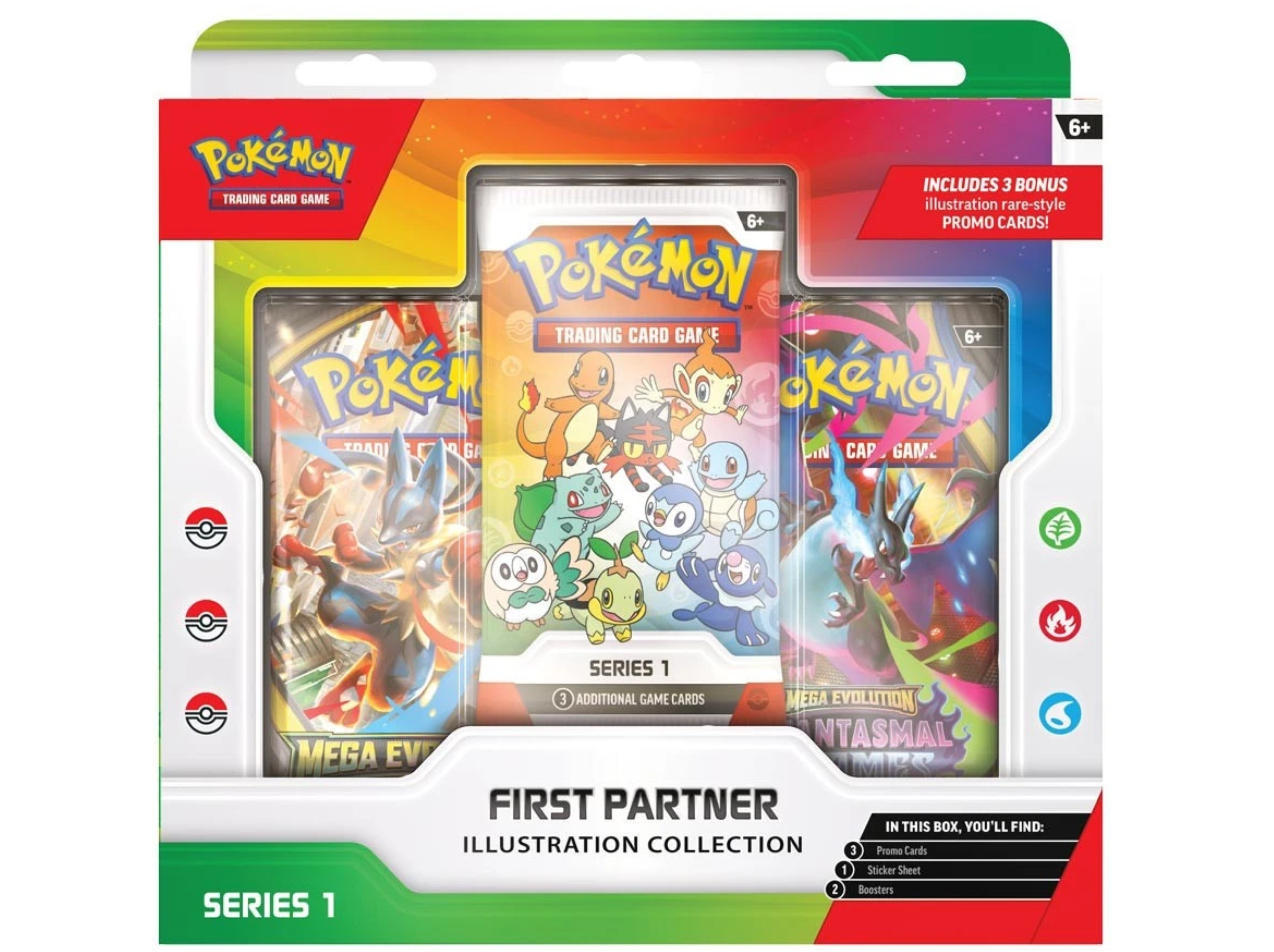 Pokémon First Partner Illustration Collection – Series 1 –  Preorder Limit of 6