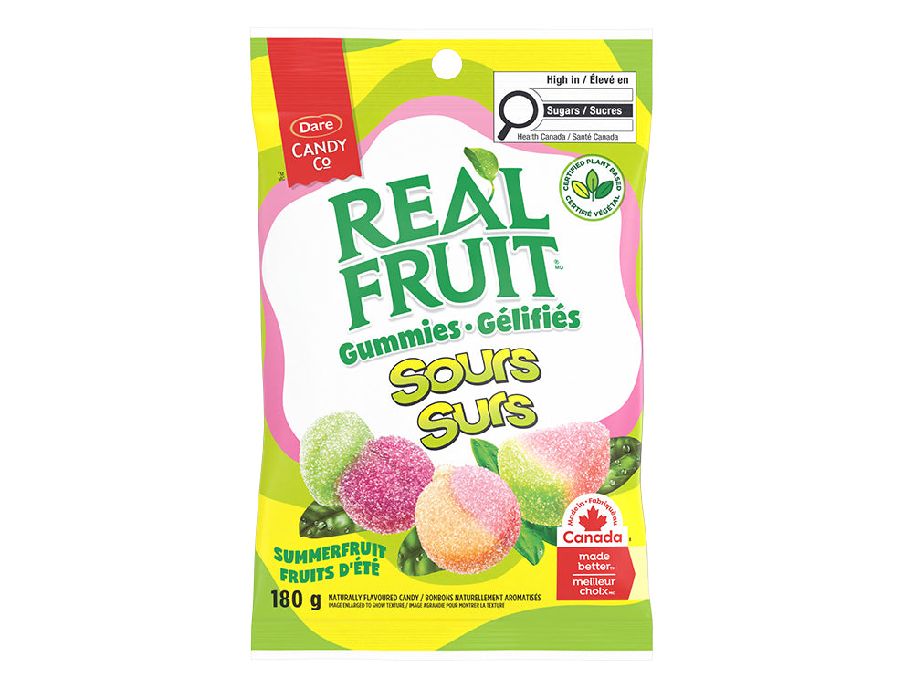 Real Fruit Gummies Sours