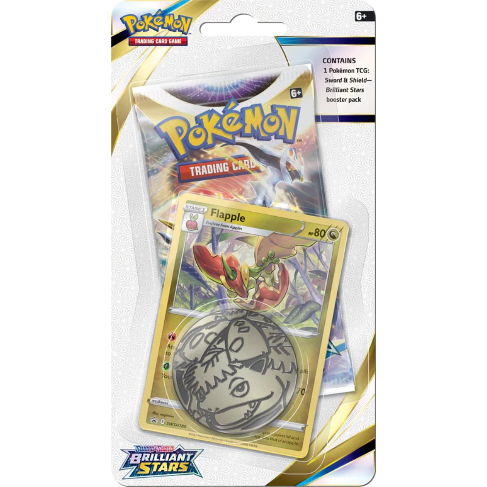 Sword & Shield: Brilliant Stars - Single Pack Blister (Flapple)