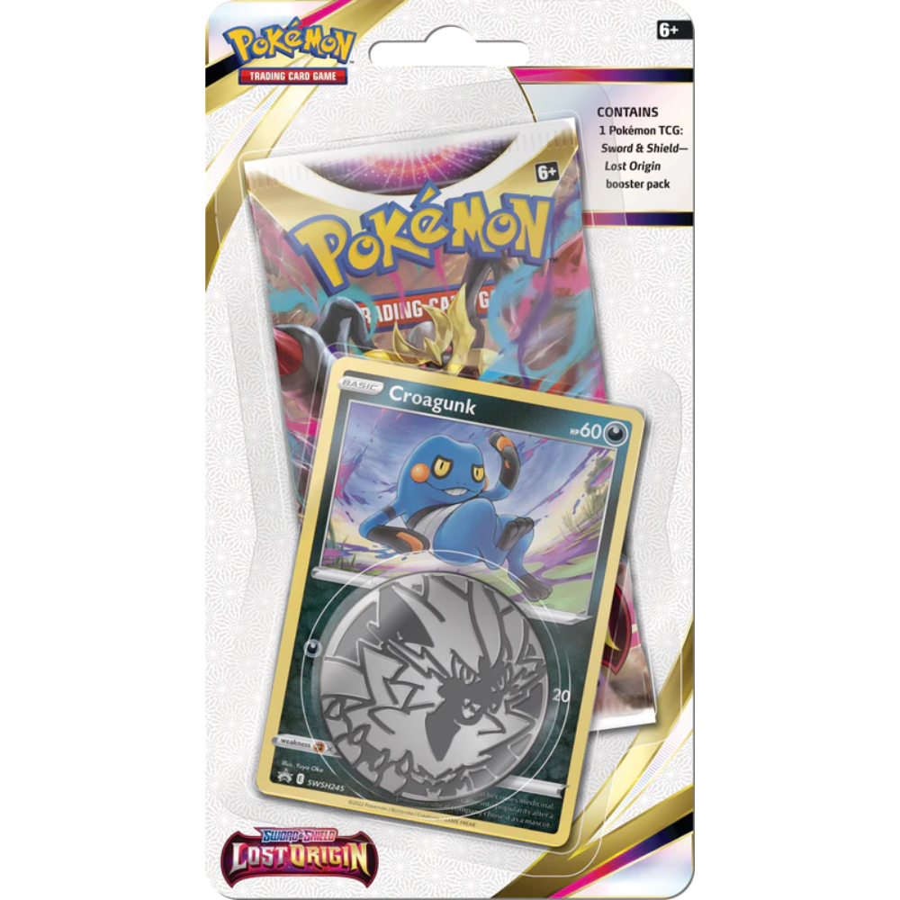 Sword & Shield: Lost Origin - Single Pack Blister (Croagunk)