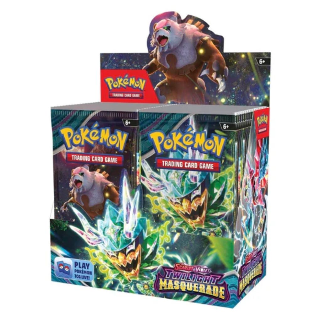 Pokemon Twilight Masquerade Booster Box 'Sealed Pokemon at the Best Prices' Pokemon Twilight Masquerade Booster Box 'Sealed Pokemon at the Best Prices'