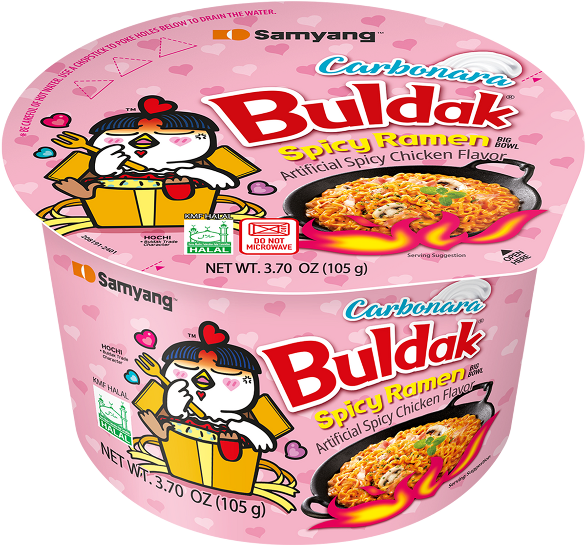 Samyang Buldak Carbonara - Bowl (105g)