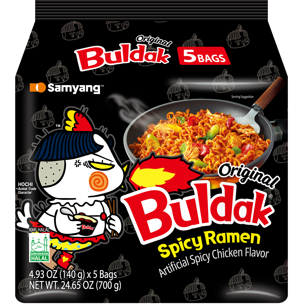 Samyang Buldak Original - 5-Pack (5 x 140g)