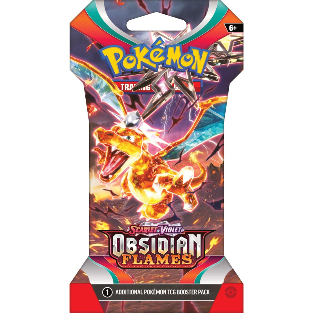 Pokemon SV3 Obsidian Flames Sleeved Blister