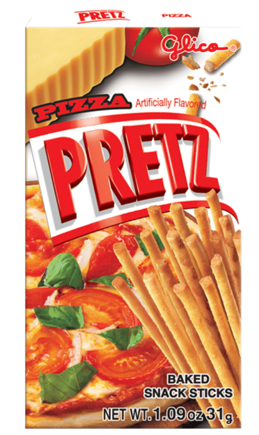 Glico Pretz Pizza Baked Snack Sticks - 31 g