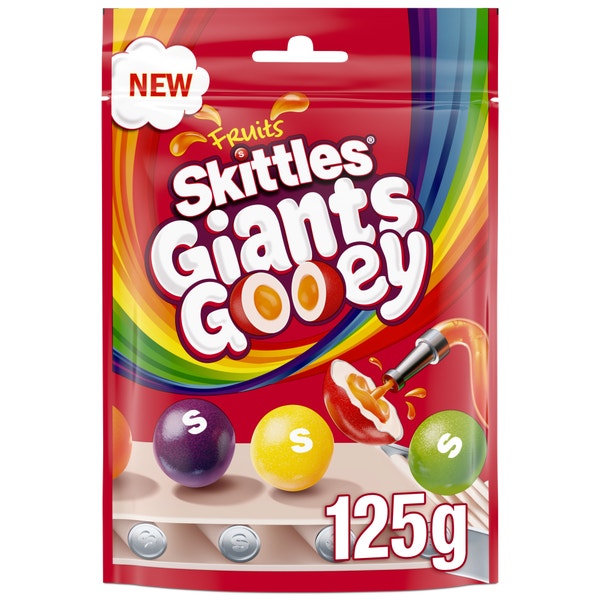 Skittles Giants Gooey Fruits - 124 g — packaging may vary