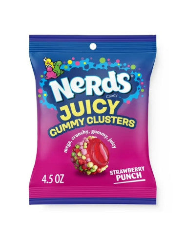 Nerds Juicy Gummy Clusters Strawberry Punch